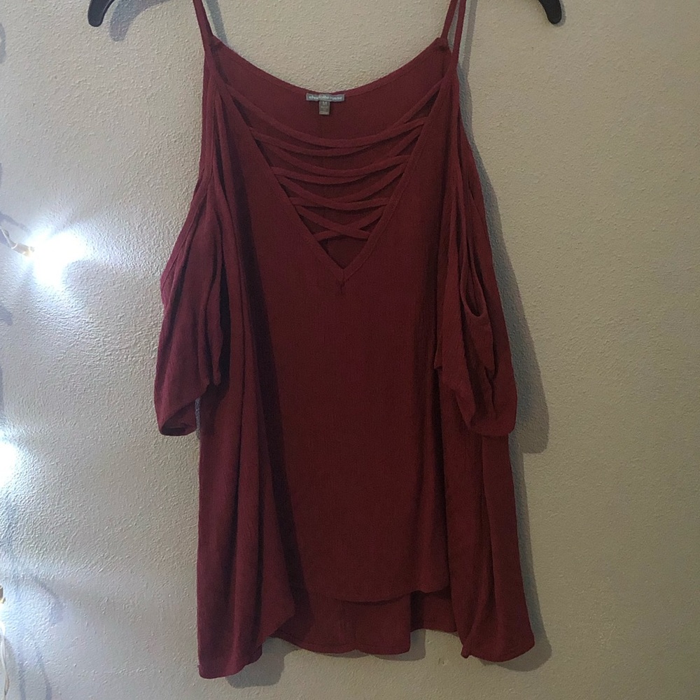 Maroon Top
